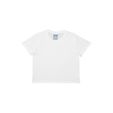Cropped Ojai Tee | Washed White