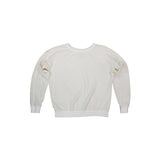 Crux Cropped Sweatshirt | Washed White