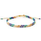 Blue Mix Beaded Bracelet