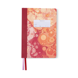 Soft Cover Journal | Cherry + Peach Marbling
