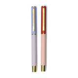 Set of 2 Color Block Pens | Lavender + Blush