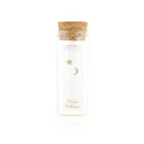 Star and Moon Crystal Stud Earrings | 18K GV