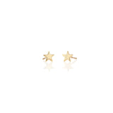 Star Stud Earrings | 18K GV