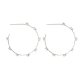 Marais Hoop Earrings | Silver