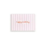Birthday Stripes Tiny Card