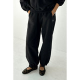 French Terry Balloon Pants | Black