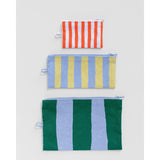 Flat Pouch Set | Painted Stripe