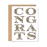 Floral Congrats Card