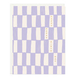Birthday Lavender Check Card