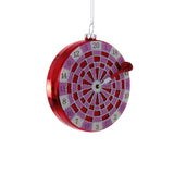 Pink Dartboard Ornament