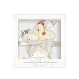 Chick Blanket + Rattle Gift Set