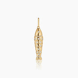 Goldie Pavé Fish Charm