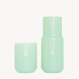 Tinted Glass Carafe | Jade