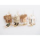 Skiing Mouse Ornament | Assorted