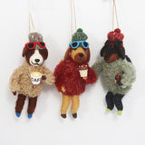 Ski Break Dog Ornament | Assorted