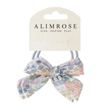 Bow Hair Ties | Liberty Blue