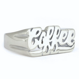 Coffee Ring | Sterling Silver