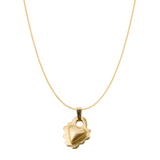 Bronze Charm Necklace | Frilly Heart