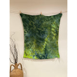 Hand-dyed Baby Blanket | Green