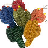 Cactus Beaded Ornament | Assorted