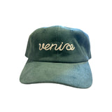 Venice Cord Trucker | Teal + Ivory