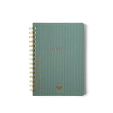 Textured Paper Twin Wire Notebook | Juniper