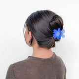 Flower Claw | Periwinkle + Blue