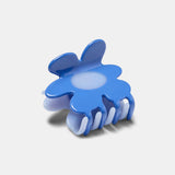 Flower Claw | Periwinkle + Blue