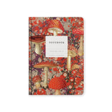Hardback Notebook A5 | Marble Fungi
