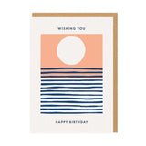 Happy Birthday Stripes Card