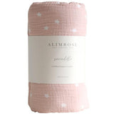 Muslin Cotton Swaddle | Starry Night Petal