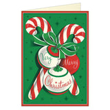 Candy Canes Holiday Card