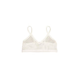Mesh Bralette | Washed White