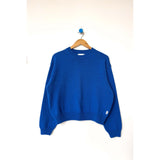 Milo Cotton Sweater | Cobalt