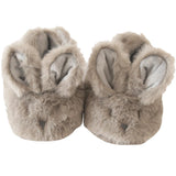 Luxe Bunny Booties | Grey