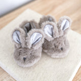 Luxe Bunny Booties | Grey