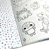 Stickiville Color-in' Sticker Book | Cute-A-Licious Doodles