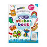 Stickiville Color-in' Sticker Book | Cute-A-Licious Doodles