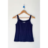 Pointelle Eve Cami | Navy