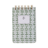 Twin Wire Notepad | Green Vine