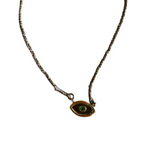 Evil Eye Necklace | Black Onyx