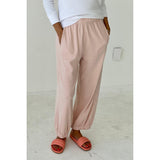 Pointelle Balloon Pants | Baby Pink