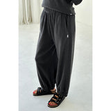 Pointelle Balloon Pants | Charcoal