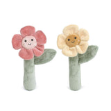 Flower Plush Baby Rattle