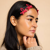 Bow Snap Clips | Cherry