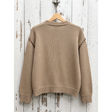 Vintage Cowboy Sweater | Sand