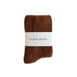 Cloud Socks | Sepia