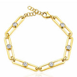 Portofino Paperclip Bracelet