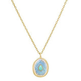 Opal Pendant Necklace