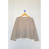 Sailor Top | Coffee Stripe